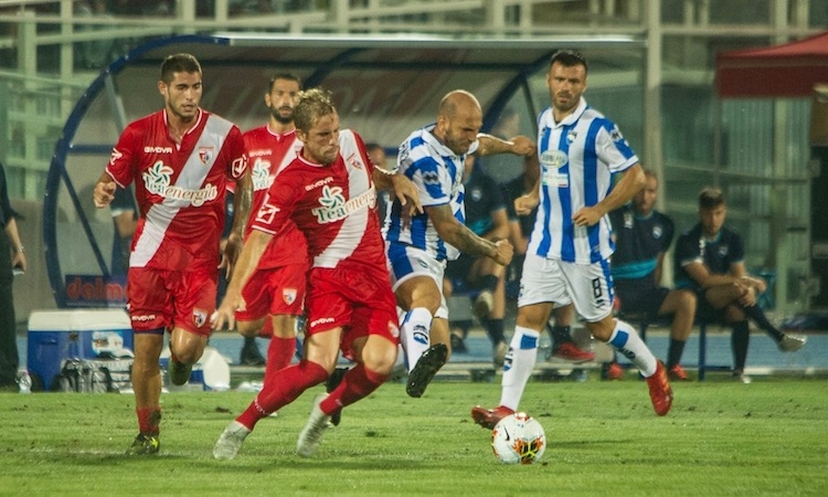 Coppa Italia Serie A: Mantova fuori al secondo turno, il Pescara si salva nel recupero