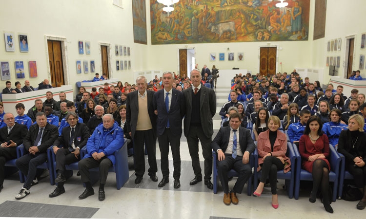 Al Foro Italico la cerimonia ufficiale del Roma Caput Mundi con Sibilia e Malagò