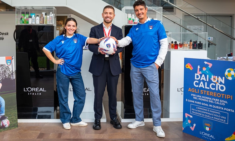 LND ospite di L’Oréal Italia per una giornata dedicata al calcio femminile e alle pari opportunità