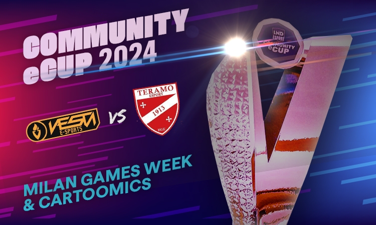 Finale Community eCup 2024: Vesta e Teramo 1913 si sfidano per la Supercoppa del Pro Club 11 vs 11 firmato LND