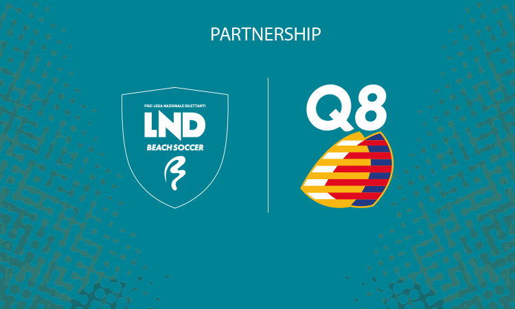 Q8 Italia è il nuovo Title Main Partner  del Campionato Italiano di Beach Soccer 