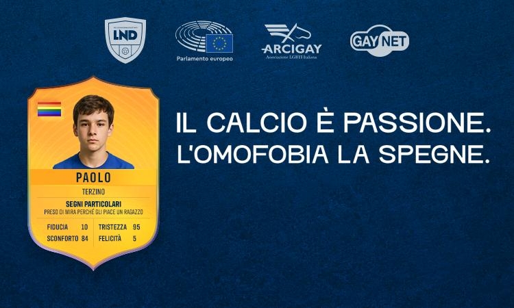 La Lega Nazionale Dilettanti contro l'omofobia