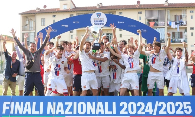 La Sestese è Campione d’Italia Juniores Under 19 LND 2024/2025