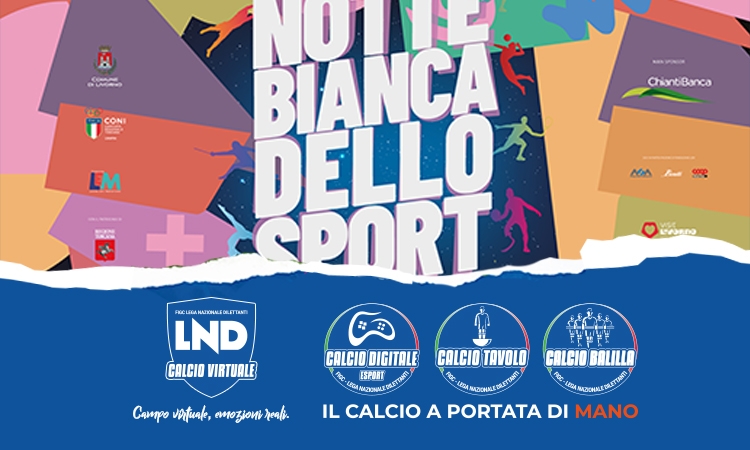 Livorno si accende con la LND Calcio Virtuale alla Notte Bianca dello Sport 2025