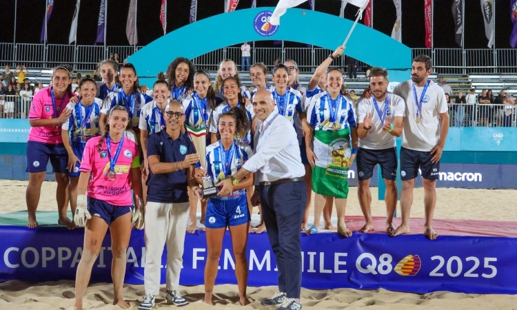 Sotto le stelle di Castellammare, Lady Terracina conquista la Coppa Italia Q8 femminile