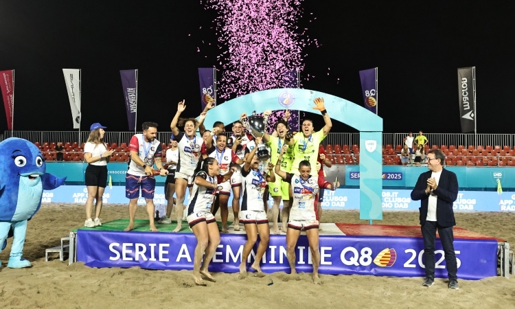 Femminile Q8: Cagliari si ripete, battuta Lady Terracina, è Scudetto!