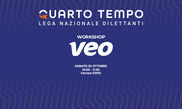 Workshop Veo a Quarto Tempo: momento di formazione per allenatori e match analyst