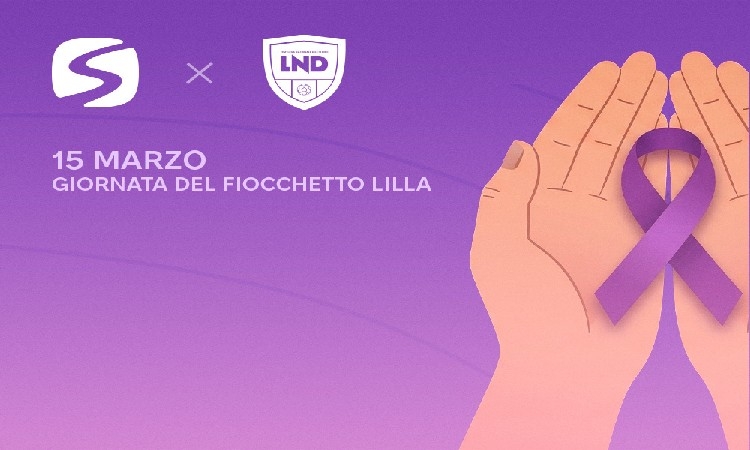 Giornata del Fiocchetto Lilla: la Lega Nazionale Dilettanti promuove la consapevolezza sui disturbi alimentari