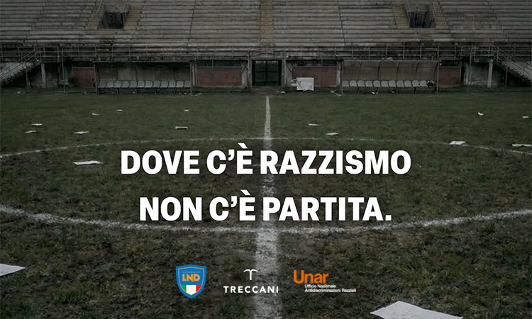 LND, Treccani e UNAR in campo per una campagna legata a parole di rispetto